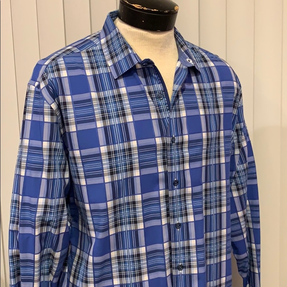 Bugatchi men’s shaped fit shirt xl